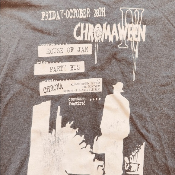 Hanes HeavyWeight, Men’s Vintage Graphic Black T-Shirt - Picture 3 of 4